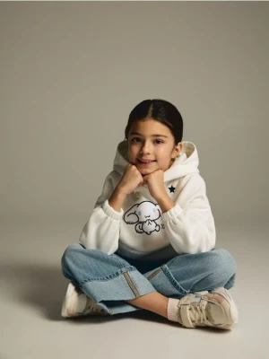 Reserved - Bluza Cinnamoroll - złamana biel