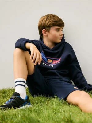 Reserved - Bluza FC Barcelona - granatowy