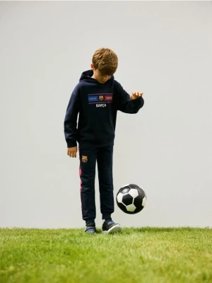 Reserved - Bluza FC Barcelona - granatowy