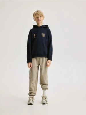 Reserved - Bluza FC Barcelona Lewandowski - granatowy