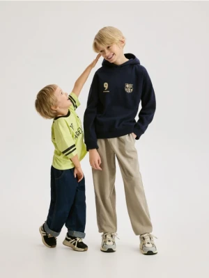 Reserved - Bluza FC Barcelona Lewandowski - granatowy