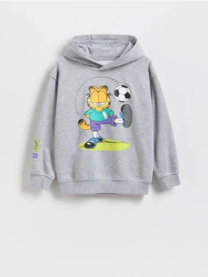 Reserved - Bluza GARFIELD - jasnoszary