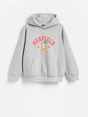 Reserved - Bluza GARFIELD - jasnoszary
