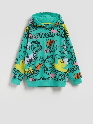 Reserved - Bluza GARFIELD - miętowy