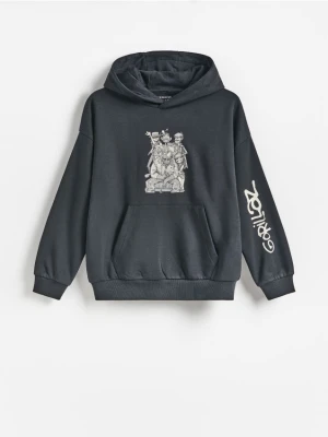 Reserved - Bluza Gorillaz - czarny