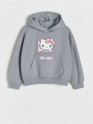 Reserved - Bluza Hello Kitty - ciemnoszary