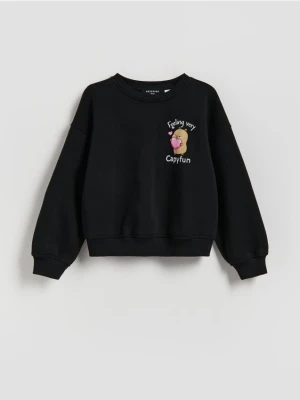 Reserved - Bluza Kapibara CapyFun - czarny