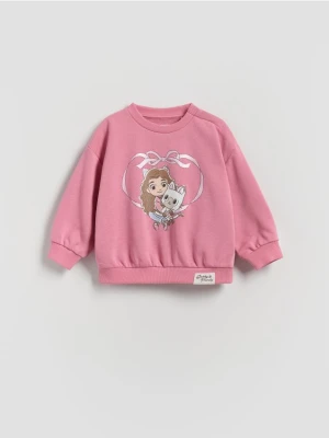 Reserved - Bluza Koci Domek Gabi - różowy