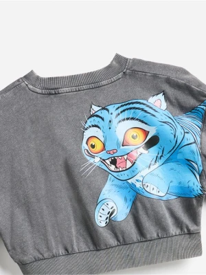 Reserved - Bluza Kpop Demon Hunters™ - ciemnoszary