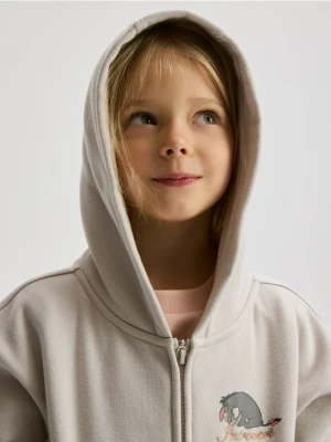 Reserved - Bluza Kubuś Puchatek - jasnoszary