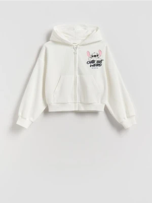 Reserved - Bluza Lilo i Stitch - beżowy