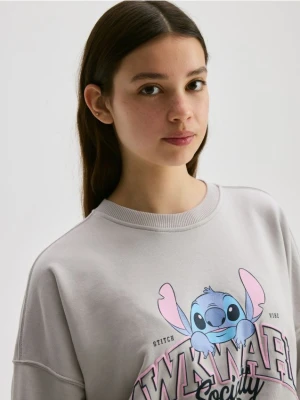 Reserved - Bluza Lilo i Stitch - jasnoszary