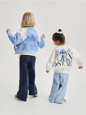 Reserved - Bluza Lilo i Stitch - złamana biel
