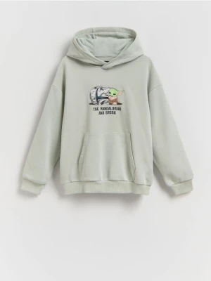 Reserved - Bluza Mandalorian i Grogu - jasnozielony