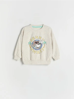 Zdjęcie produktu Reserved - Bluza Mickey Mouse - jasnoszary