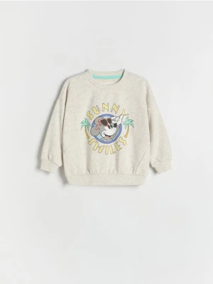 Reserved - Bluza Mickey Mouse - jasnoszary