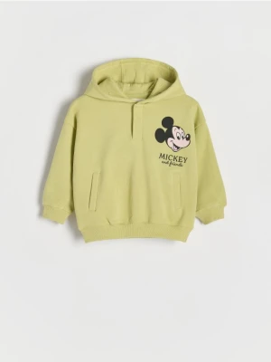 Reserved - Bluza Mickey Mouse - jasnozielony