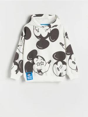 Reserved - Bluza Micky Mouse - złamana biel