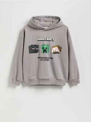 Reserved - Bluza Minecraft - ciemnoszary