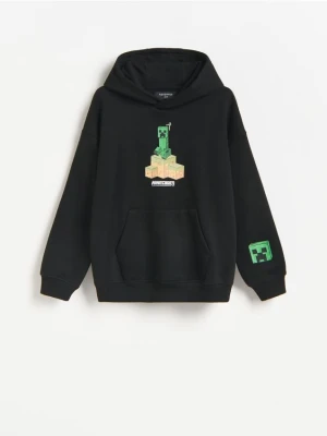 Reserved - Bluza Minecraft - czarny