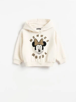 Reserved - Bluza Minnie Mouse - beżowy
