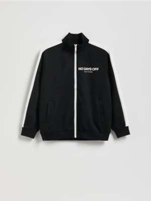 Reserved - Bluza na zamek - czarny
