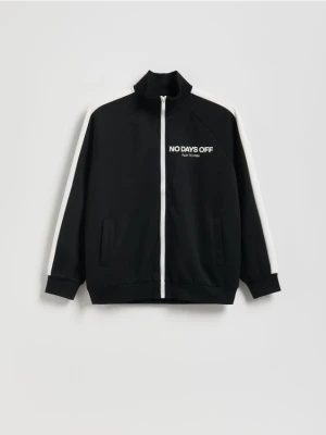 Reserved - Bluza na zamek - czarny