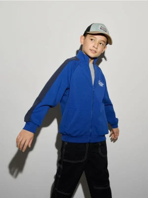 Reserved - Bluza na zamek - niebieski