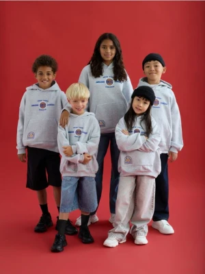 Reserved - Bluza New York Knicks NBA - jasnoszary