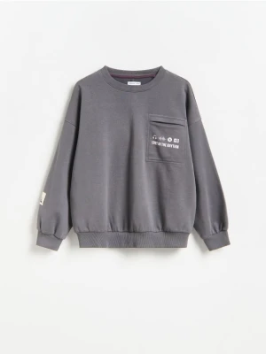 Reserved - Bluza oversize - ciemnoszary
