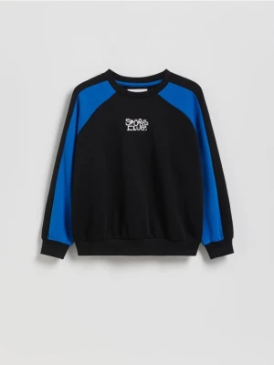 Reserved - Bluza oversize - czarny