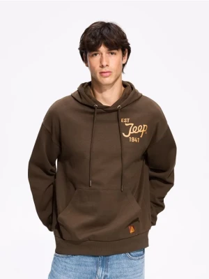 Reserved - Bluza oversize Jeep - ciemnozielony