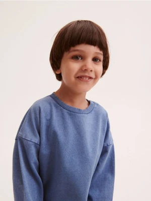 Reserved - Bluza oversize - niebieski