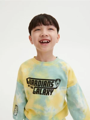 Reserved - Bluza oversize Strażnicy Galaktyki - jasnoturkusowy