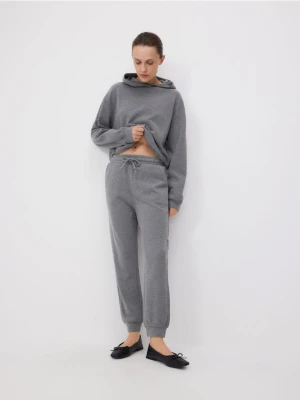 Zdjęcie produktu Reserved - Bluza oversize z kapturem - ciemnoszary