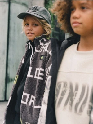 Zdjęcie produktu Reserved - Bluza oversize ze stójką - ciemnoszary