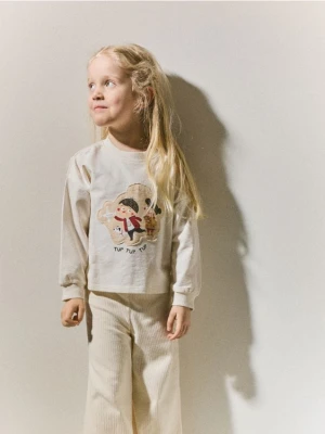 Reserved - Bluza Pucio - kremowy