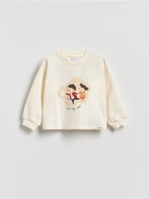 Reserved - Bluza Pucio - kremowy