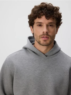 Reserved - Bluza regular z kapturem - jasnoszary