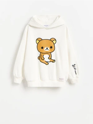 Reserved - Bluza Rilakkuma - złamana biel