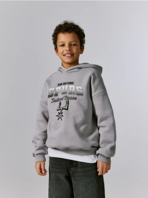 Reserved - Bluza San Antonio Spurs NBA - ciemnoszary