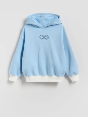 Reserved - Bluza SmileyWorld® - jasnoniebieski