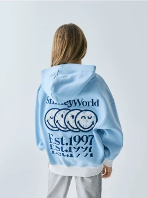 Reserved - Bluza SmileyWorld® - jasnoniebieski