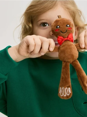 Reserved - Bluza z aplikacją 3d - zielony