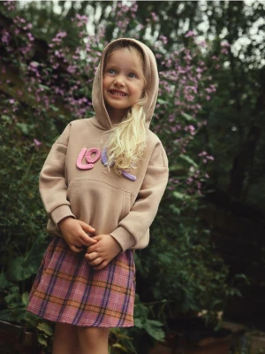 Reserved - Bluza z aplikacją - beżowy