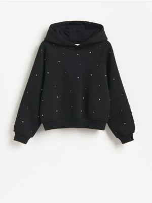 Reserved - Bluza z aplikacjami - czarny