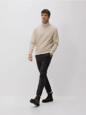 Reserved - Bluza z golfem - beżowy