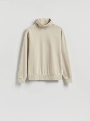 Zdjęcie produktu Reserved - Bluza z golfem - beżowy
