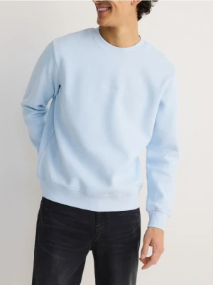 Reserved - Bluza z haftem - jasnoniebieski