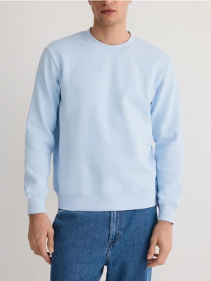 Reserved - Bluza z haftem - jasnoniebieski